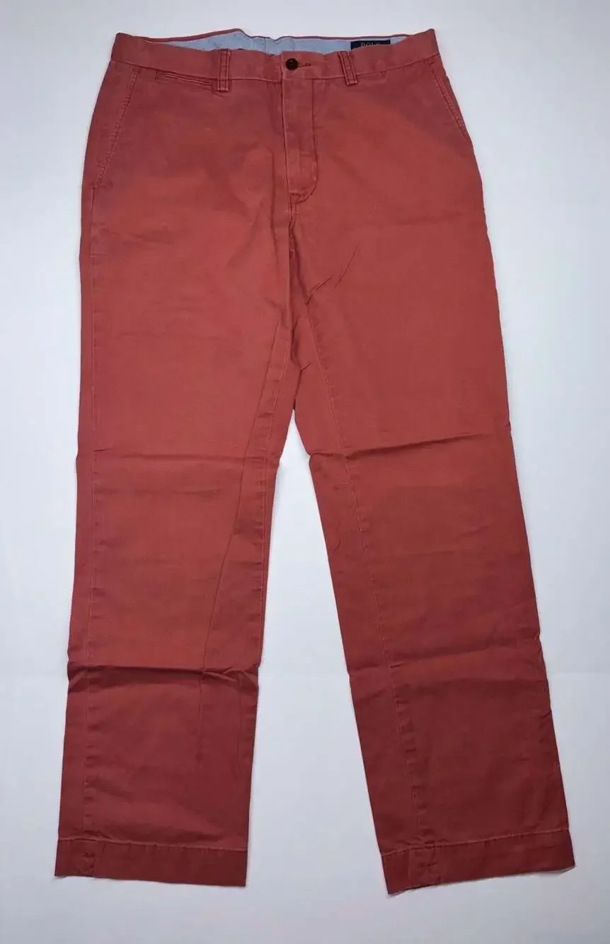 Polo Ralph Lauren Men's Classic Fit Stretch Chino Pants Red Size 32x32